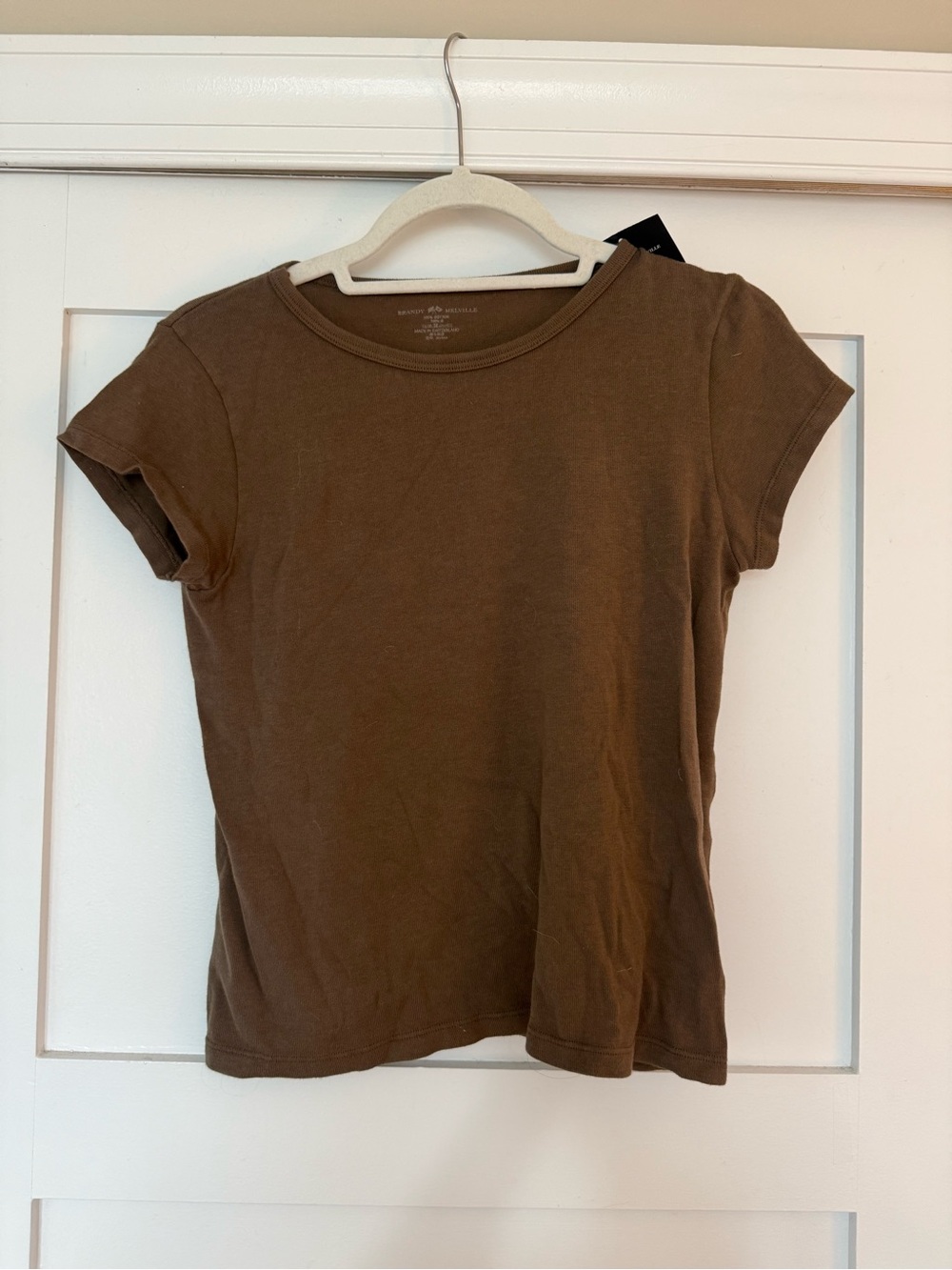 Brandy Melville brown tee